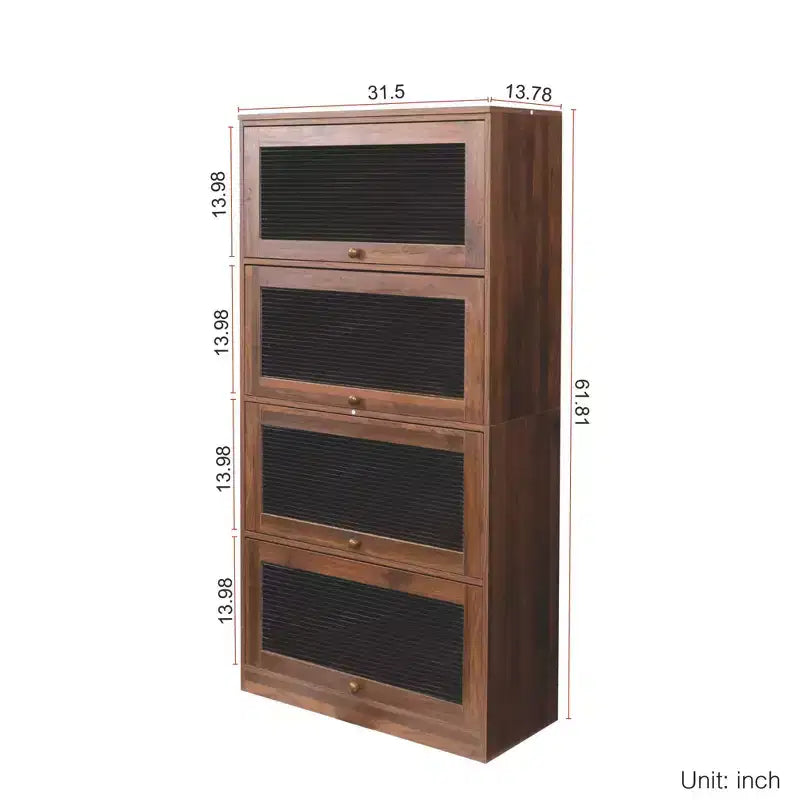 Buffet de cuisine  avec 6 portes, armoire de rangement multifonctionnelle avec 1 étagère ouverte et 1 tiroir