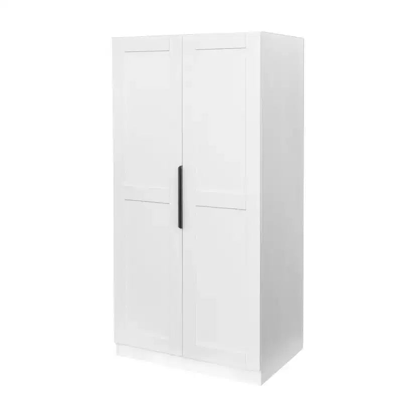 Buffet de cuisine  avec 6 portes, armoire de rangement multifonctionnelle avec 1 étagère ouverte et 1 tiroir