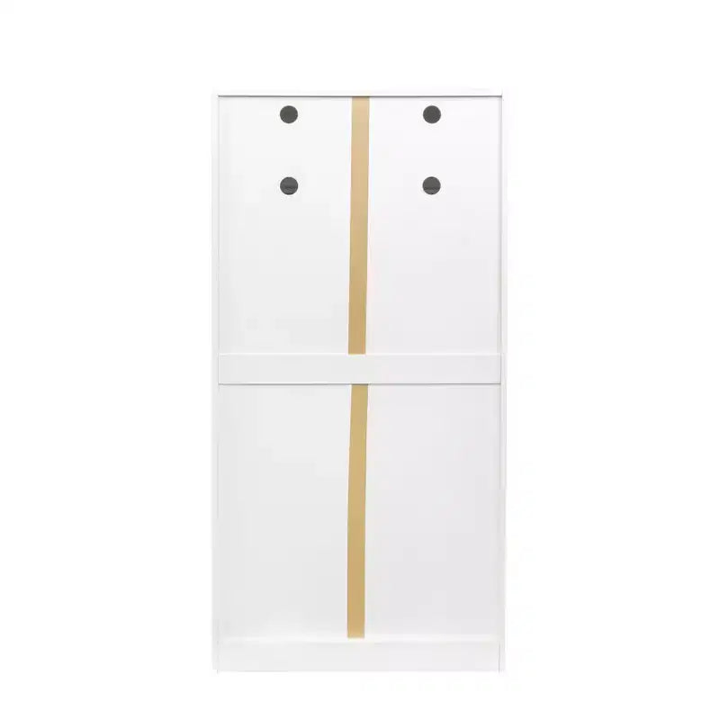 Buffet de cuisine  avec 6 portes, armoire de rangement multifonctionnelle avec 1 étagère ouverte et 1 tiroir
