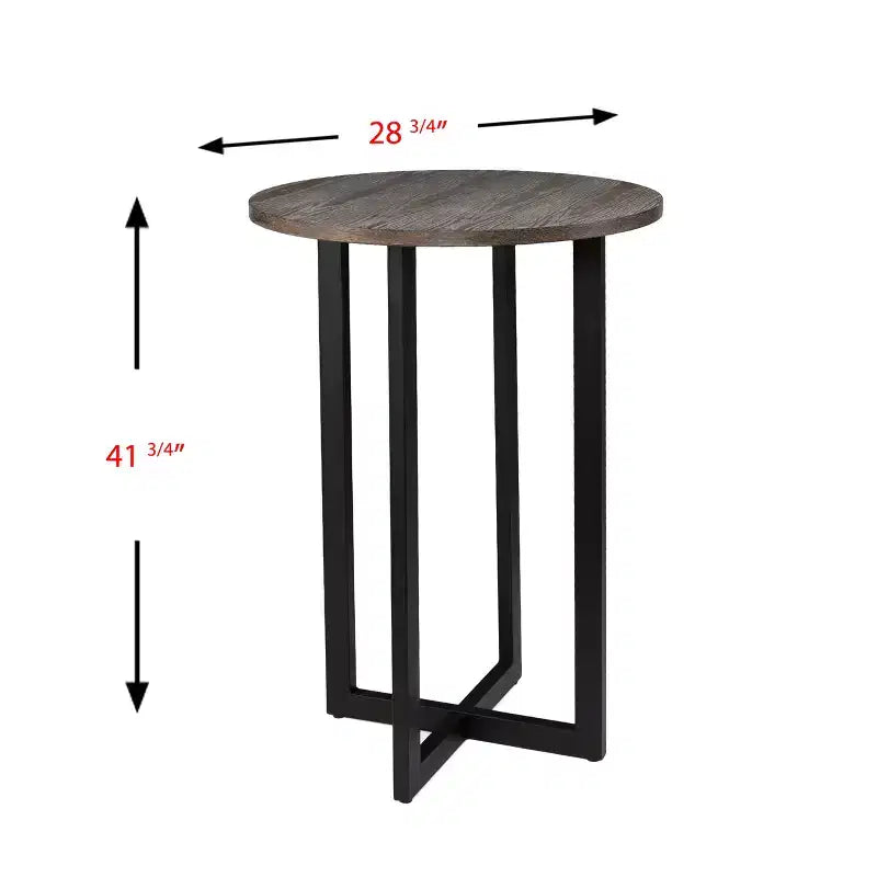 Table de bar - Grise - SEI