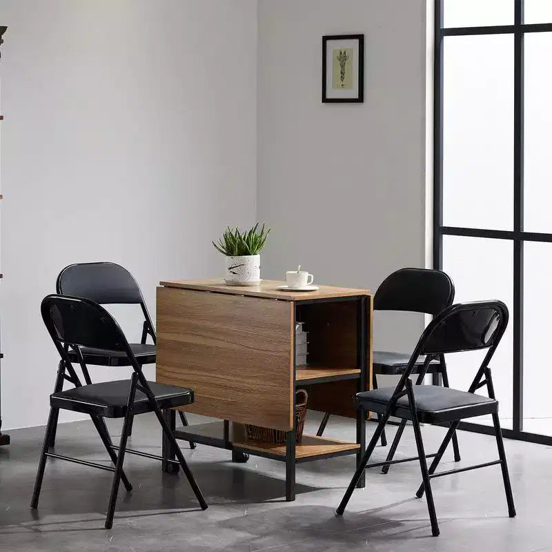 | Chaises pliantes de bureau rembourrées en plastique / résine Ensemble de chaises pliantes (lot de 4)