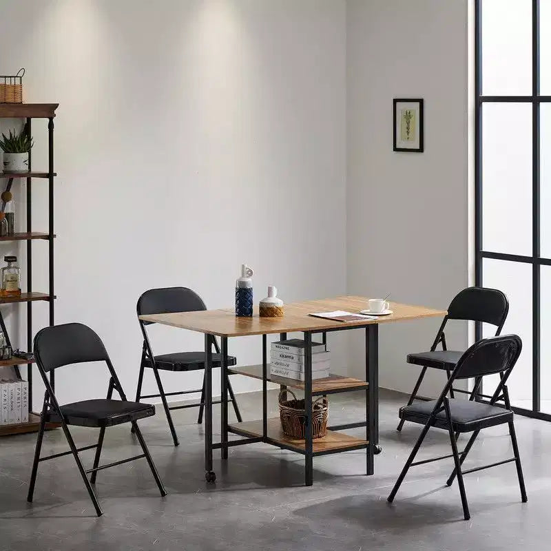 | Chaises pliantes de bureau rembourrées en plastique / résine Ensemble de chaises pliantes (lot de 4)