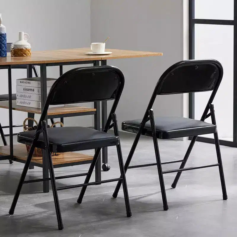 | Chaises pliantes de bureau rembourrées en plastique / résine Ensemble de chaises pliantes (lot de 4)