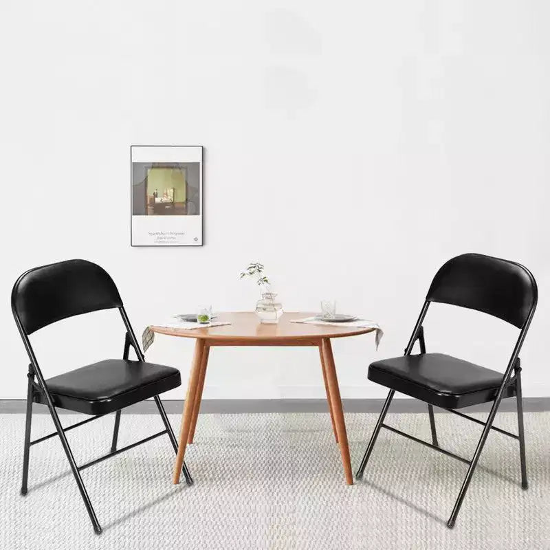 | Chaises pliantes de bureau rembourrées en plastique / résine Ensemble de chaises pliantes (lot de 4)