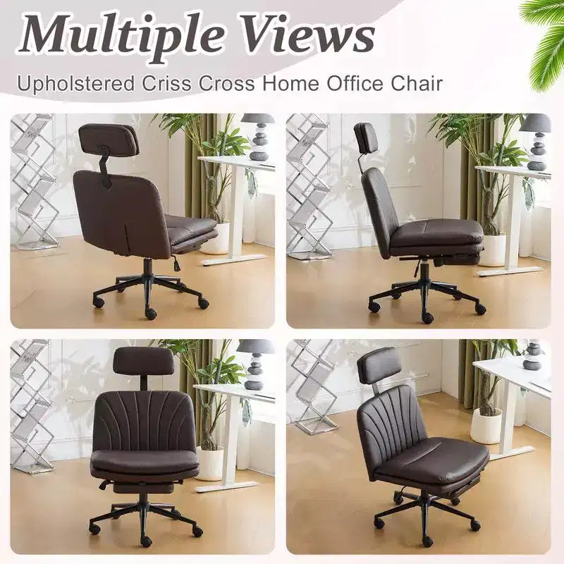 | Chaise de bureau blanche 24,41 pouces