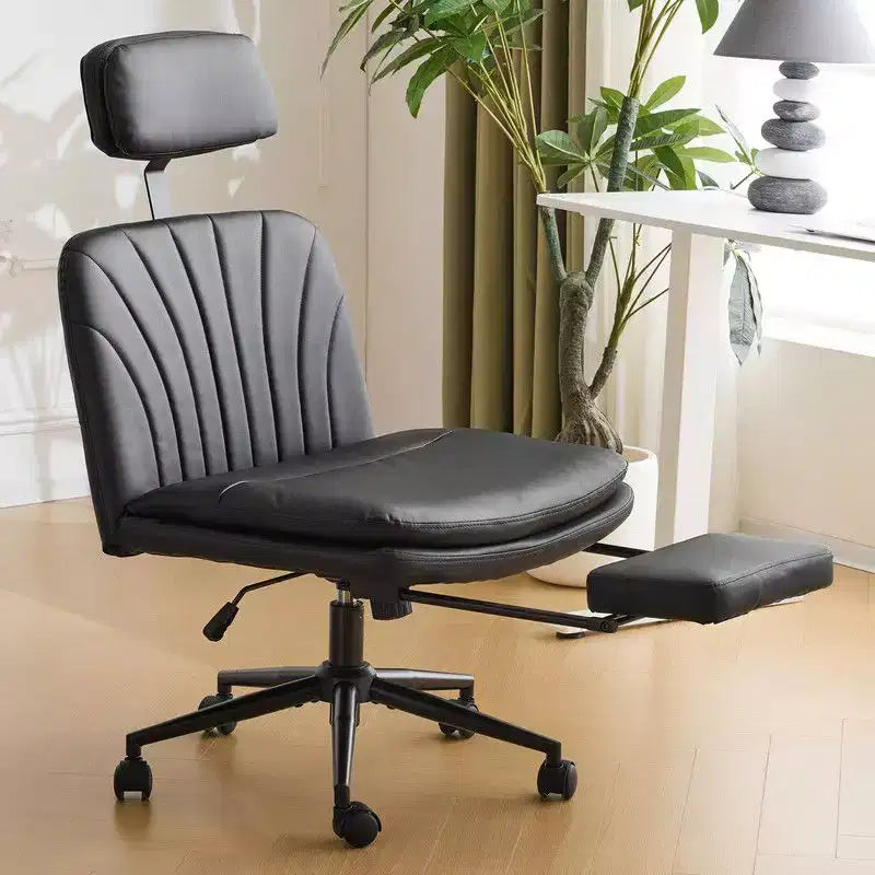 | Chaise de bureau blanche 24,41 pouces
