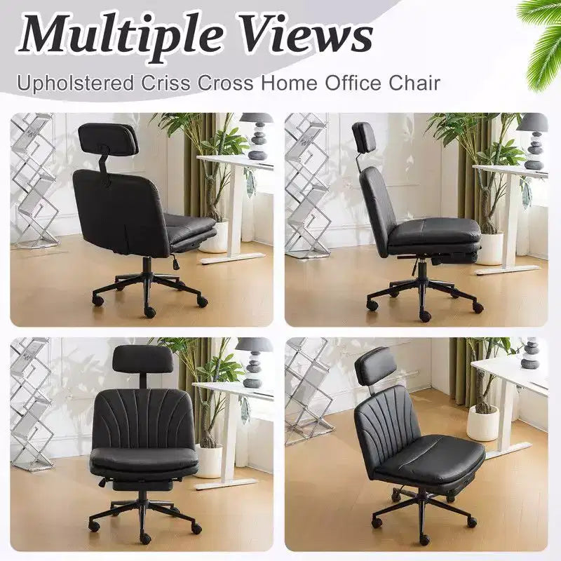 | Chaise de bureau blanche 24,41 pouces
