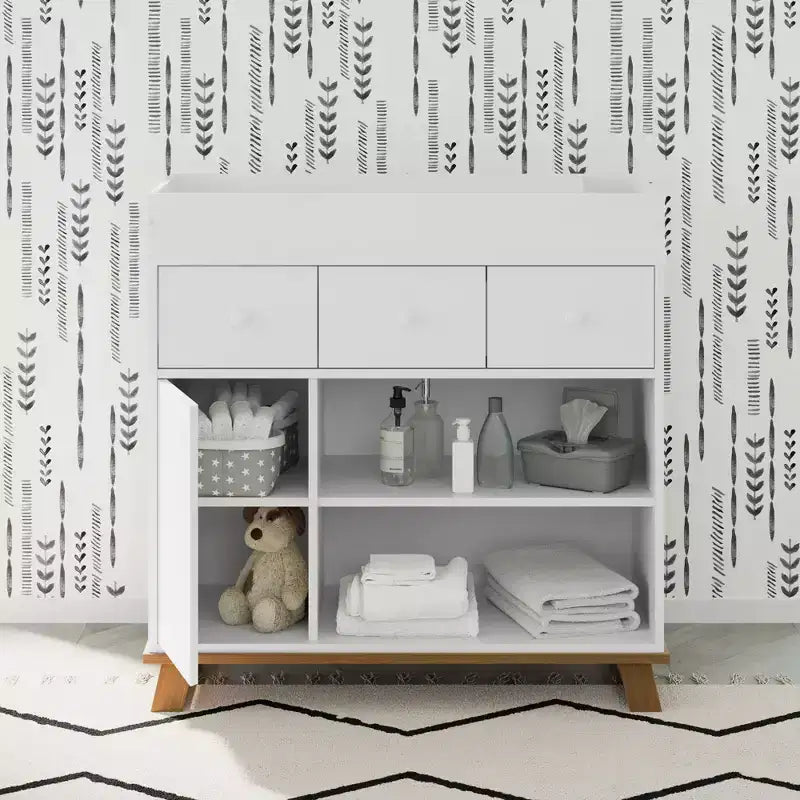Table à langer-commode moderne pour chambre de bébé