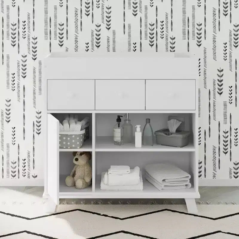 Table à langer-commode moderne pour chambre de bébé