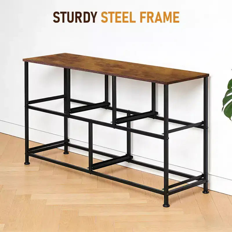Commode de Rangement Spacieuse à 5 Tiroirs en Tissu, Commode de Chambre Moderne, Meuble de Rangement à Cadre Métallique, Tiroirs Larges Amovibles