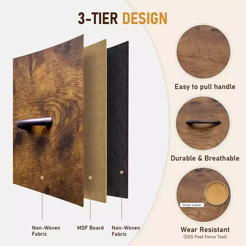 Commode de Rangement Spacieuse à 5 Tiroirs en Tissu, Commode de Chambre Moderne, Meuble de Rangement à Cadre Métallique, Tiroirs Larges Amovibles