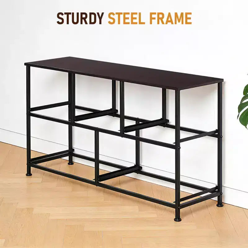 Commode de Rangement Spacieuse à 5 Tiroirs en Tissu, Commode de Chambre Moderne, Meuble de Rangement à Cadre Métallique, Tiroirs Larges Amovibles
