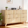 Karl Home 57In. 9 Drawer Grid Chest Dresser