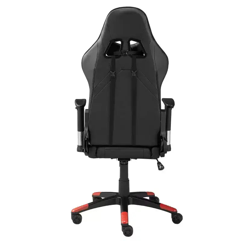 Chaise de jeu  52" noir/rouge