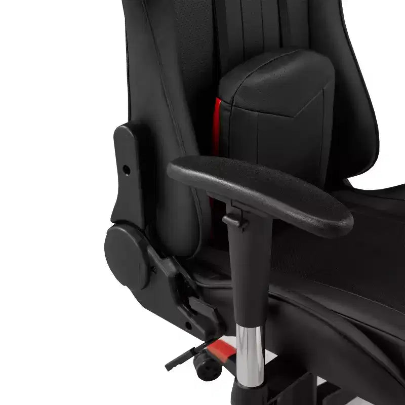 Chaise de jeu  52" noir/rouge